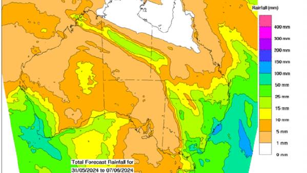 Riverina leads the way on rain but valuable totals for croppers across the country