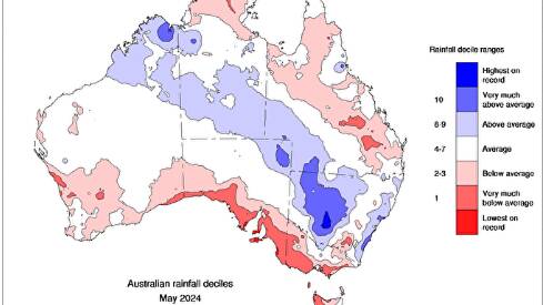 What's been stopping the rain in the south?