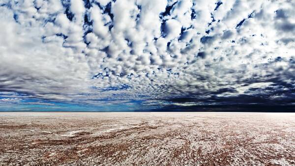 Visitors have been banned from walking on nation's largest salt lake