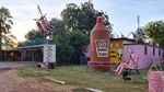 Larrimah's iconic pub for sale with crocs, emus and murder mystery thrown in