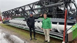 German-built header front for high-yielding crops imported to Australia