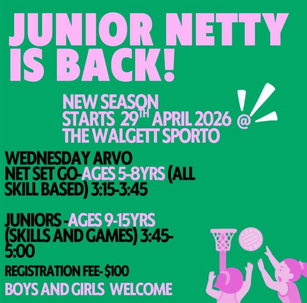 Junior Netball Walgett