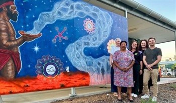 Wee Waa High School's new mural reflects students' hopes and growth